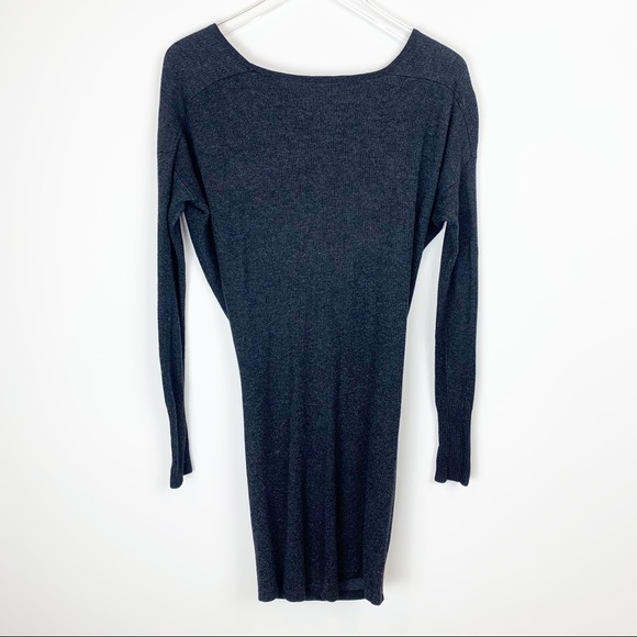 Lululemon | Serenity Sweater Wrap Dress Gray - Picture 4 of 8